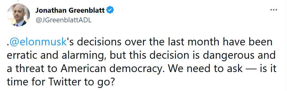 adl attacks twitter