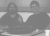 Richard Stallman and the author, who served as translator in a talk about Free Software - Richard Stallman e o autor, que serviu como int�rprete numa palestra