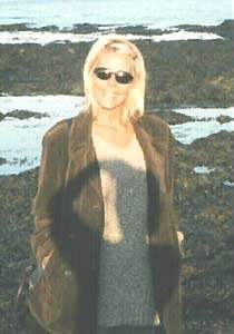 Susan on the beach
