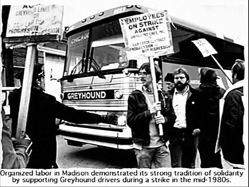 Greyhound strike