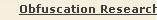 Obfuscation Research