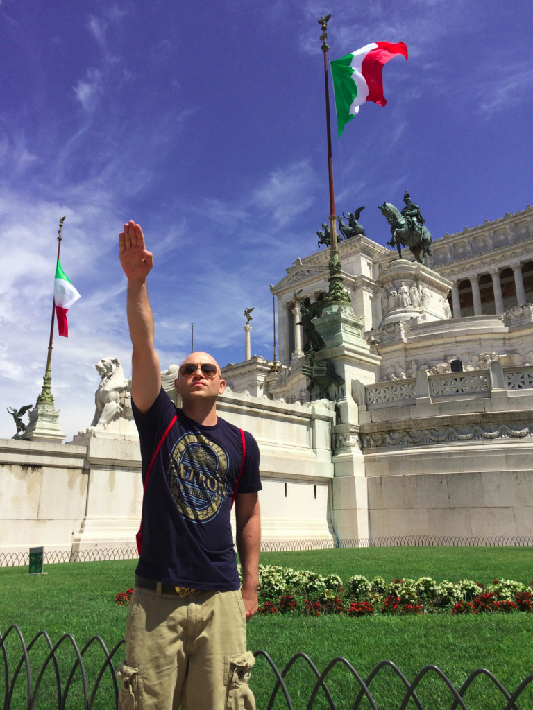 Andrew Anglin at Mussolini's Place