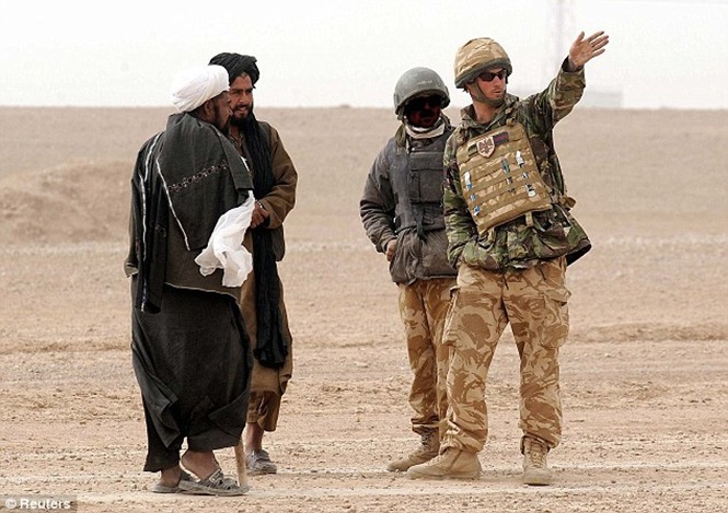 Paid for Afghan traitor with Prince Harry in 2008
