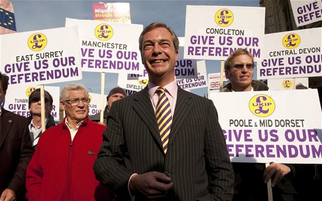 Some of those dangerous UKIP extremeists that the author is worrying about. Some of those dangerous UKIP extremeists that the author is worrying about.