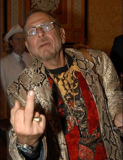 'CHRIST SUCKS!' - Jewish pornographer Al Goldstein.