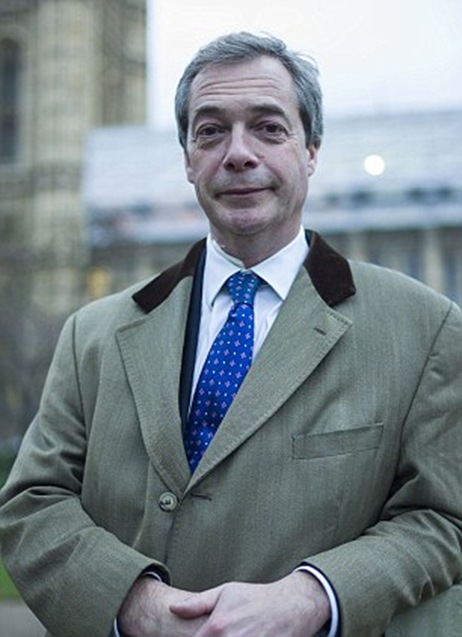 Unfortunately Nigel Farage does not appear to agree with his members comments.