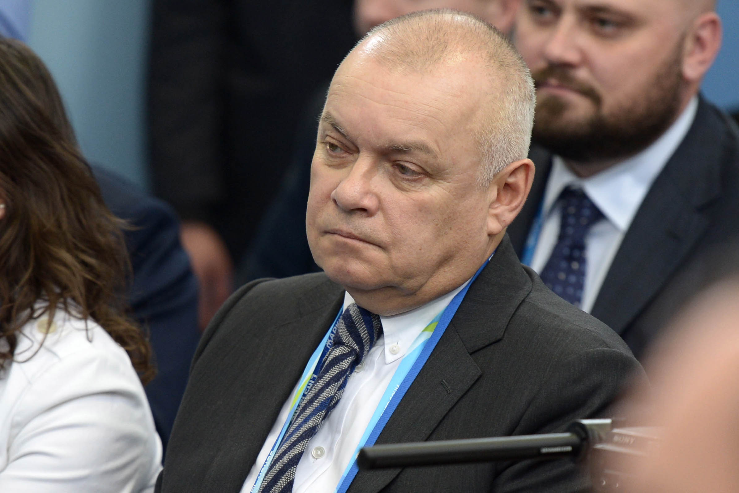 Dmitry Kiselyov has told America that this is not a game in the most explicit terms.