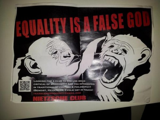 An accurate poster produced by the club