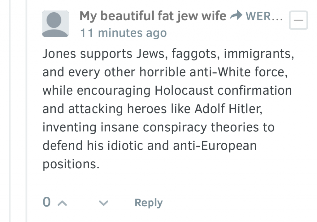 alex jones responds daily stormer 19