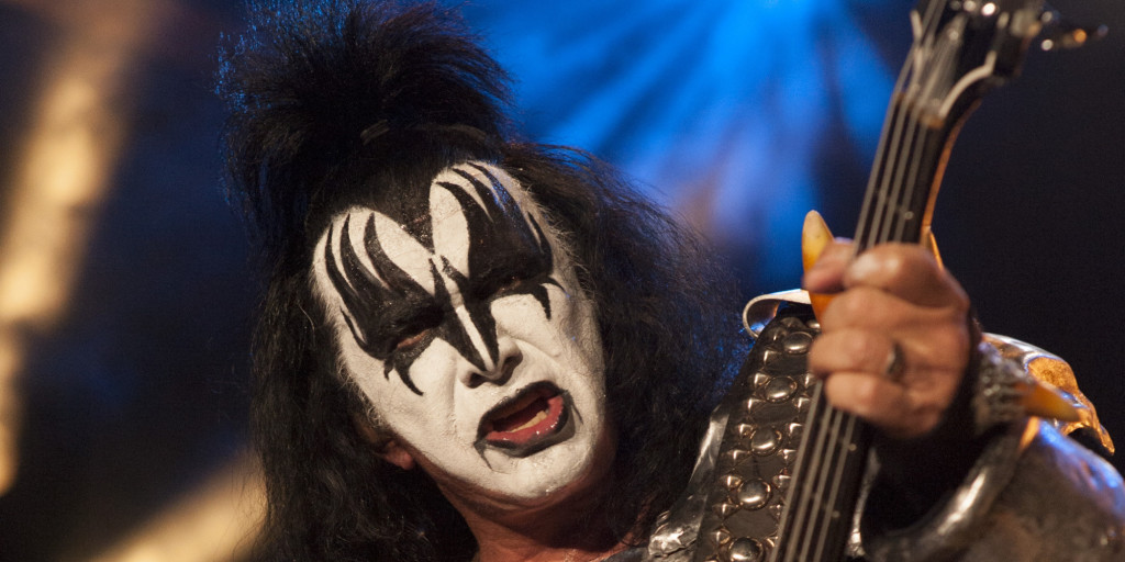 Gene Simmons, you disgusting Jew faggot, you created the worst music ever.
