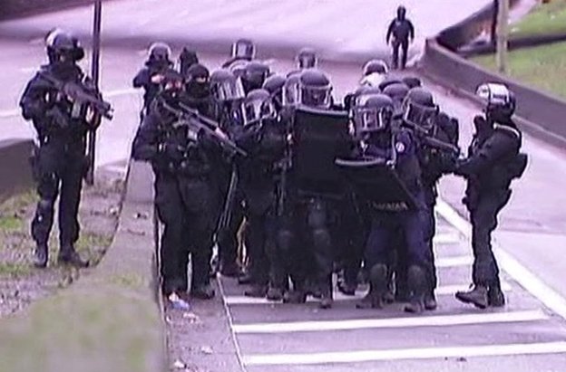 It's not clear which hostage situation these guys are dealing with.