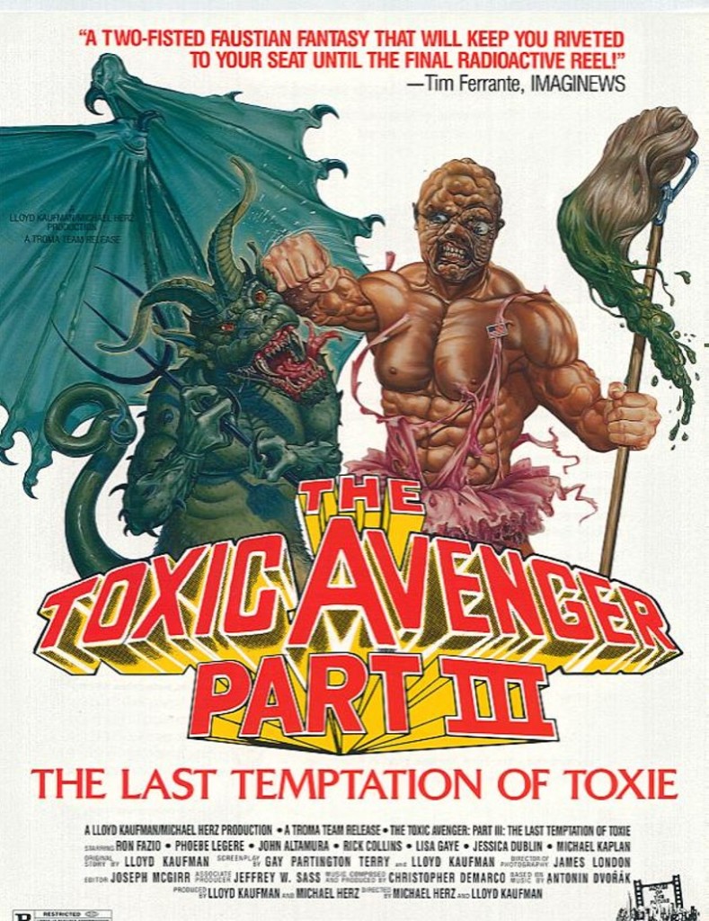 The Toxic Avenger films were also made by Christ-killing kikes, but they are more than twice as watchable as Kevin Bacon's new race-mixing celebration film.