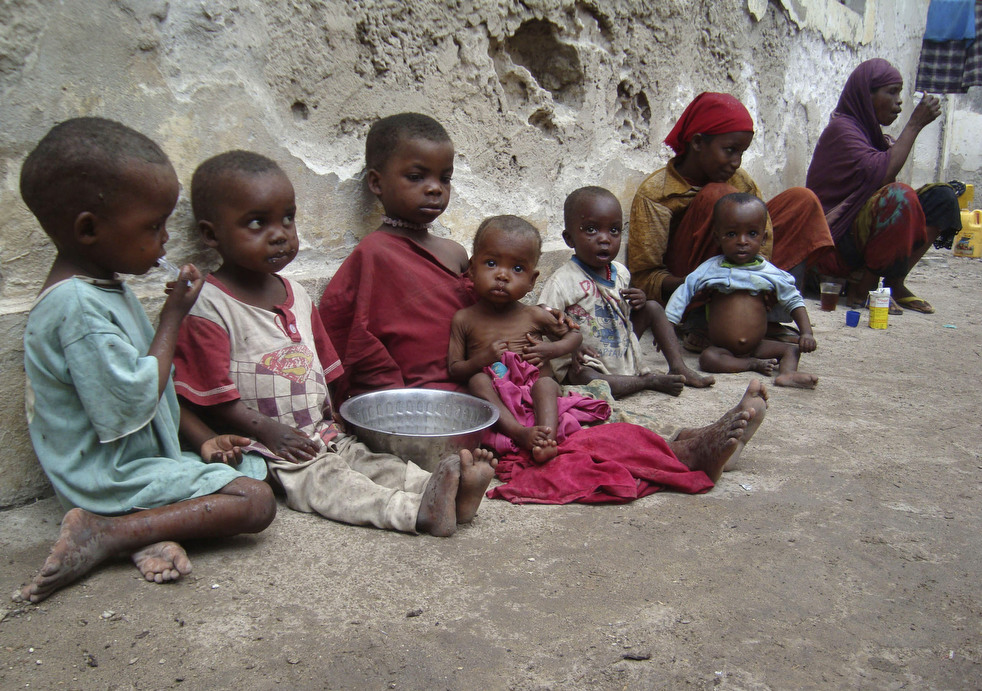 Once you replace yourselves entirely, Sweden, the little brats are going to be starving just like they were in Africa.