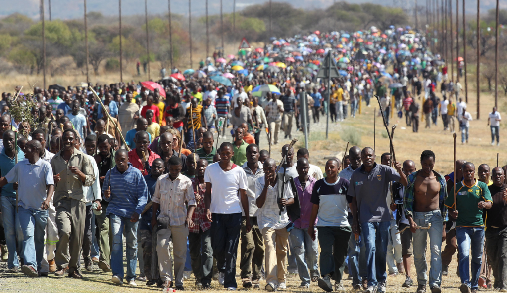 Imagine being surrounded by this and being told it's against the law to own a gun to protect yourself.