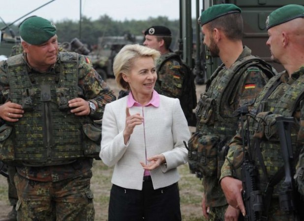 German Defense Minister Ursula von der Leyen - soldiers be like "you can launch an aggressive maneuver against me any time you like, baby, and I ain't even mad if you call it defense."