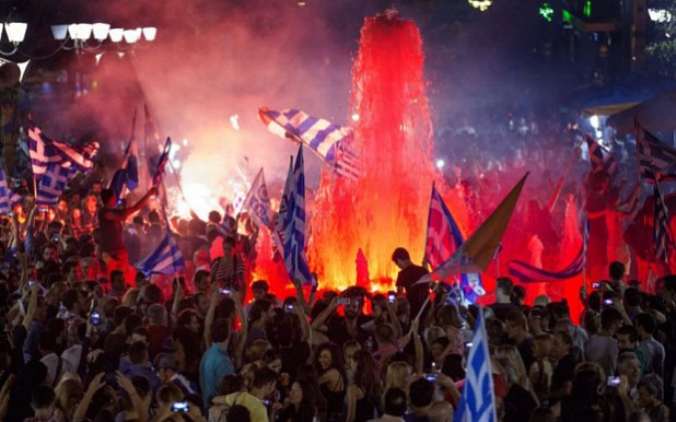 The end of the world: Oxi Party, Athens