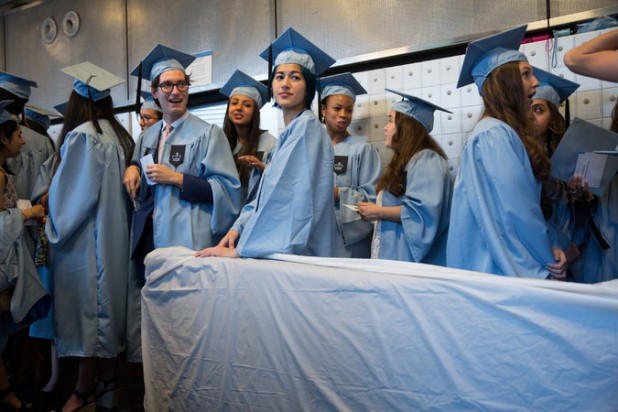 The crazy Jewess literally carried this mattress to graduation, still talking about how she'd been raped.