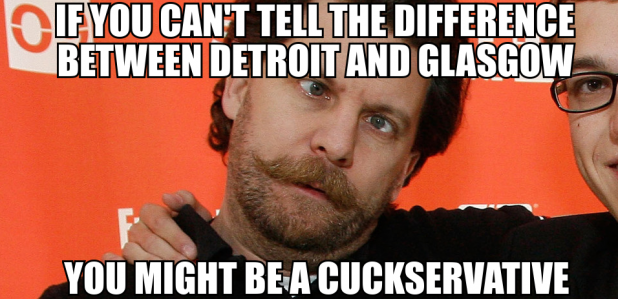 If "Gav" says he was trolling when he compared Detroit to Glasgow, I'm going to be inclined to take him at his word.