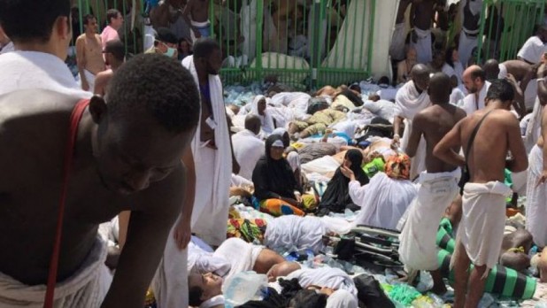 "This whole shit just got BTFO." -Official announcement from Saudi Arabian government on the Hajj stampede