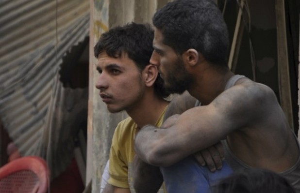 The most vulnerable people in the world: Healthy, military-aged males who piss on women while they're sleeping.