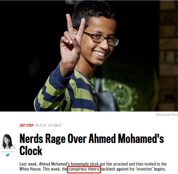 A conspiracy theory! Wat!
