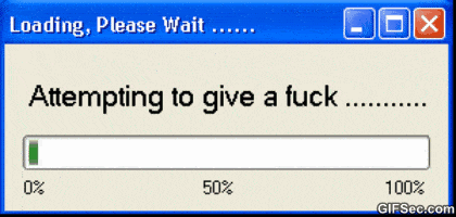 give a fuck