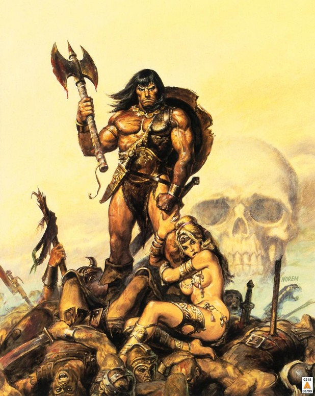 Man tip: Always visualize yourself as Conan. Believe this is how you are perceived by those around you. Your life will change.