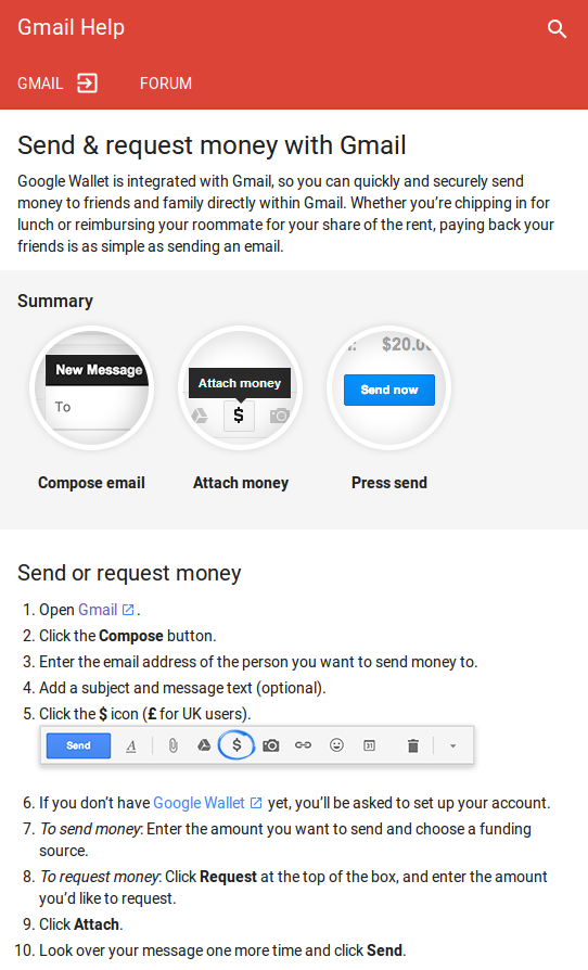 google wallet instructions