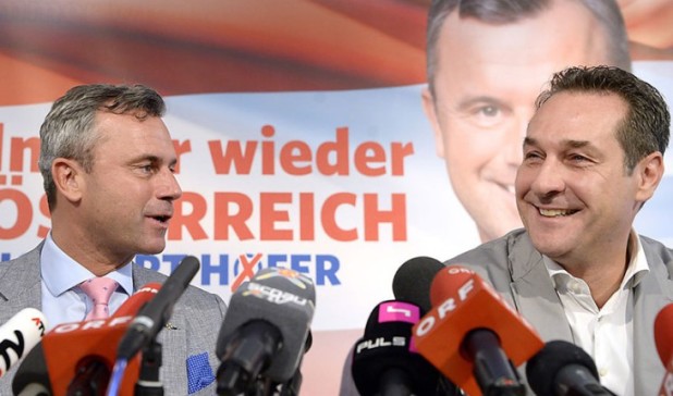 Hofer-strache-conference