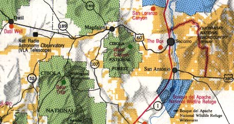 Map of Area