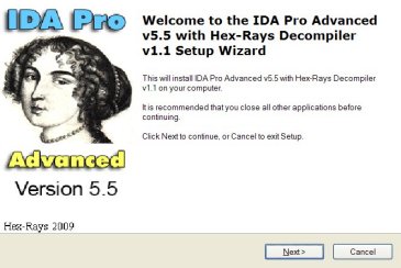IDA v5.5 Setup