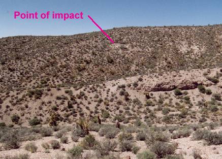 point of impact