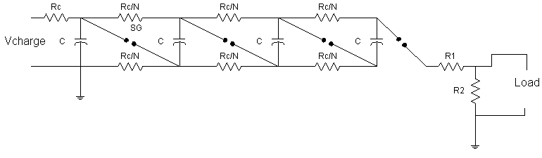Marx Generator Schematic