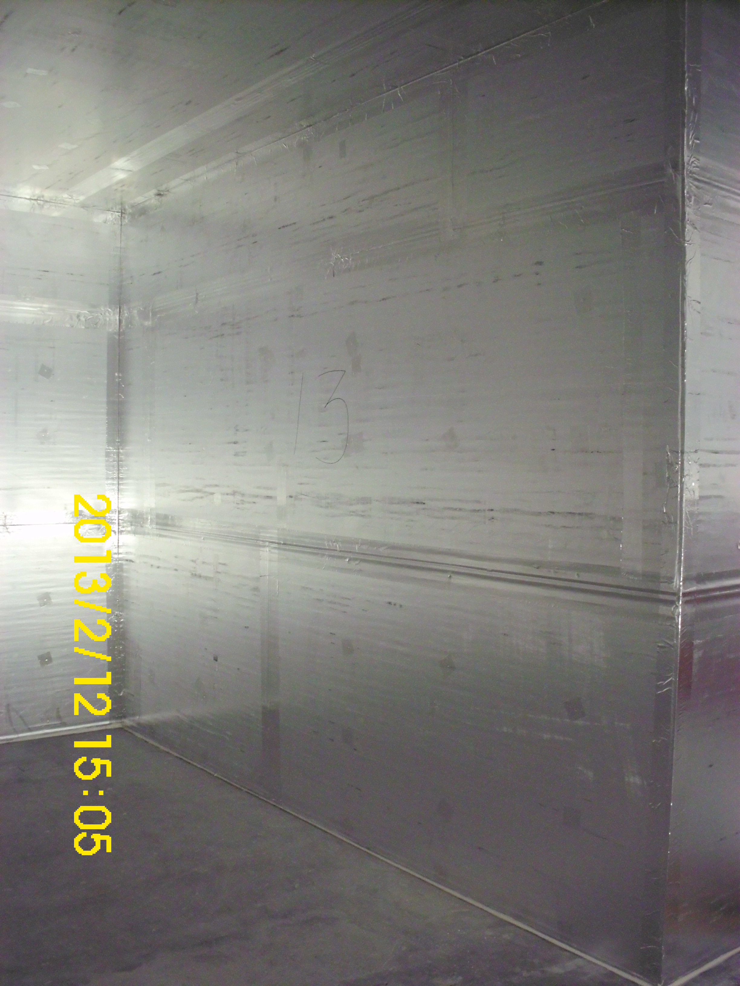 TVM SCIF Barrier Installation