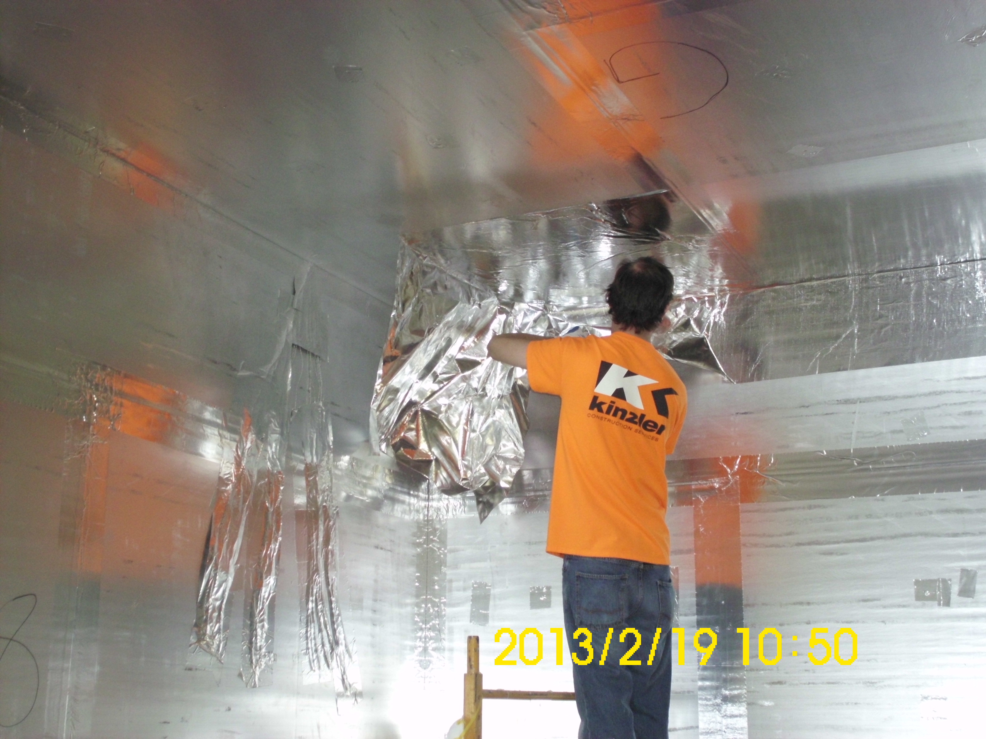 TVM SCIF Barrier Installation