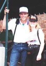 Clay Walker & I at TNN studios
