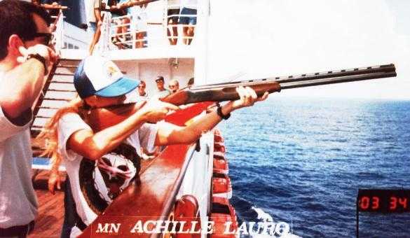 shooting disembarking hi-jackers