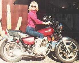 and bought a new motor bike