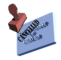 Embassy of Heaven 
canceled by rubber stamp