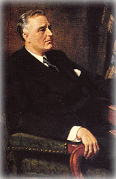 Franklin Delano Roosevelt portrait