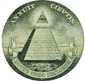 Pyramid and eye from the dollar bill