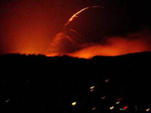 NATO bombing Serbian targets photograph