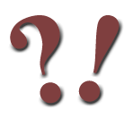 question mark, exclamation mark