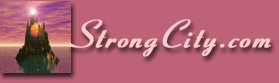 StrongCity domain logo