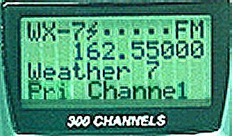 Pro93/95 WX 7 162.550 Weather 7 Pri Channel