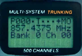 Pro92 P000 T +MO 857.4375 MHz Bank 0 Ch 00