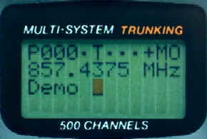 Pro92 P000  +MO 857.4375 MHz Demo _