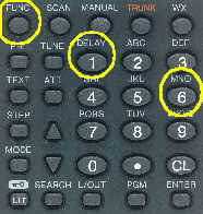 Pro92 Keypad - FUNC, 1, 6