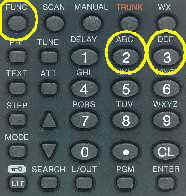 Pro92 Keypad - FUNC, 2, 3