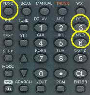 Pro92 Keypad - FUNC, 3, 6